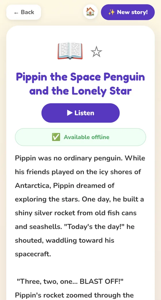 A story ready to play in Lumimo